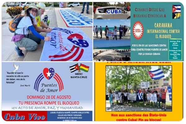 Caravana vs. bloqueo, este domingo