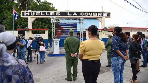 61st anniversary of the explosion at Havana's harbor of the  La Coubre French freighter