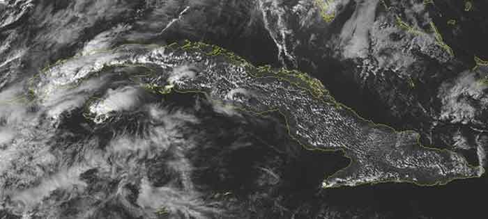 satellite images showed that the tropical wave covered the Dominican Republic, Haiti, and the northern portion of the eastern Caribbean Sea.