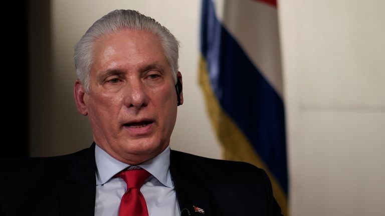 diaz canel cuba