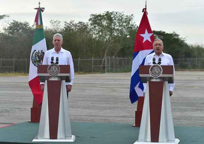 Cuban President Miguel Díaz-Canel Bermúdez begins an official visit to Campeche, Mexico, on Saturdaydiscursos mexico cuba