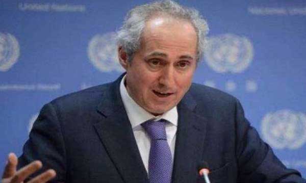 Stéphane Dujarric, spokesman for the UN Secretary-General.