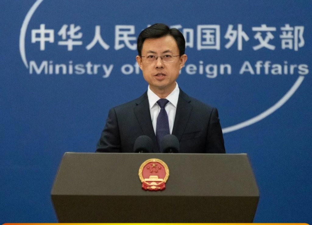 el portavoz de la Cancilleria Guo Jiakun 1