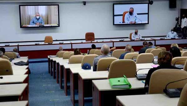 The meeting also assessed the nation's current epidemiological scenario. 