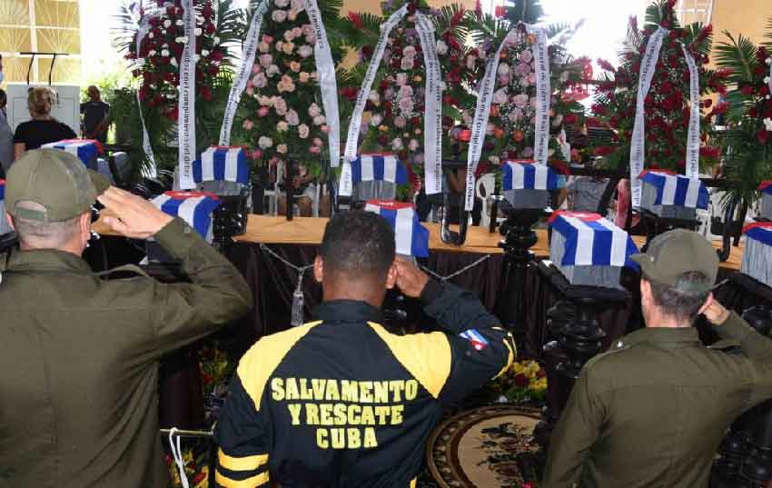 Matanzas y Cuba honran a caídos en incendio
