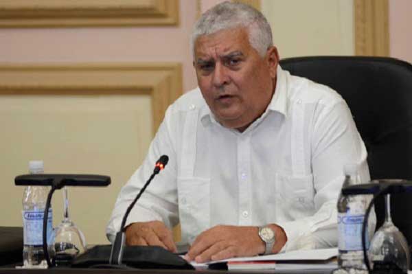 The chairman of the National Assembly of People's Power's Constitutional and Legal Affairs Committee, José Luis Toledo Santander.  Photo: ACN
