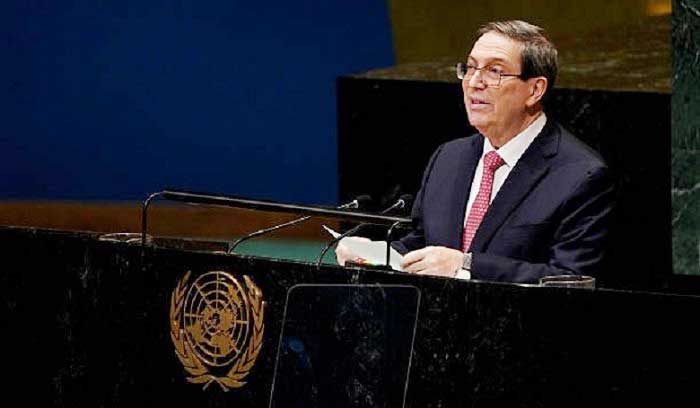 Cuba’s top diplomat pointed out that more than seven thousand containers have been detained at various ports, many containing food, medicines, and other items