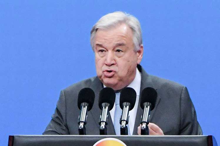 onu antonio guterres