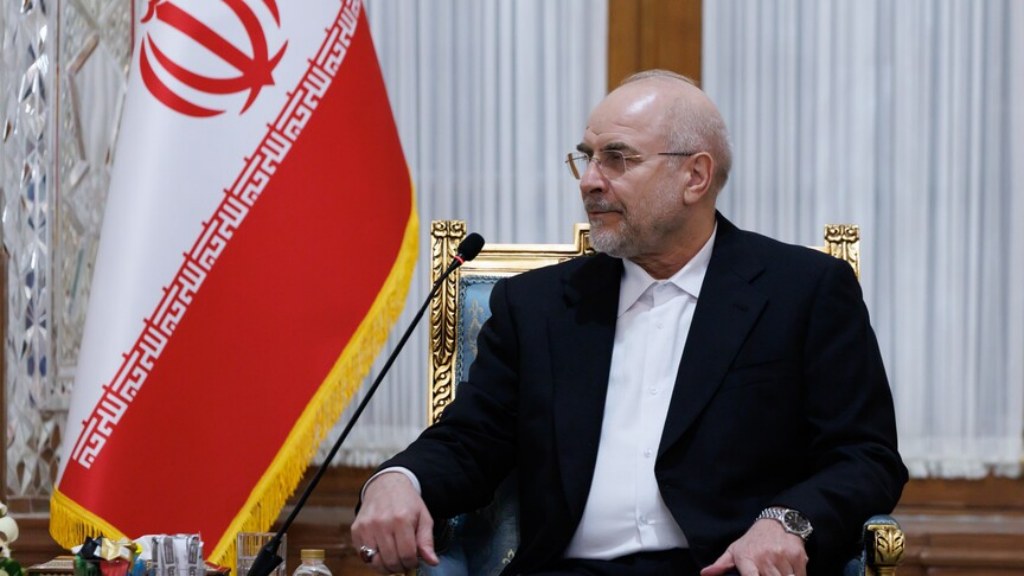 presidente del Parlamento irani Mohammad Bagher Ghalibaf 1