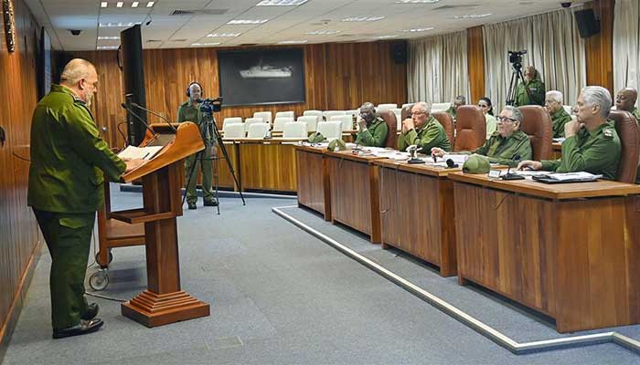 La reunión estuvo encabezada también por el presidente Miguel Díaz-Canel.