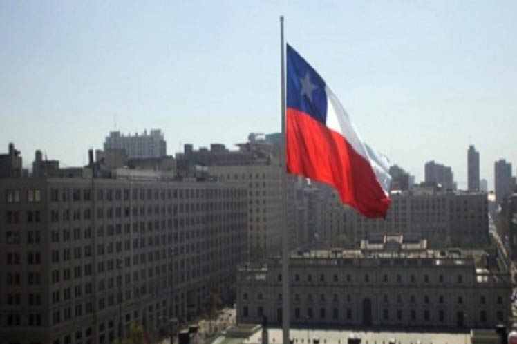 w Chile bandera