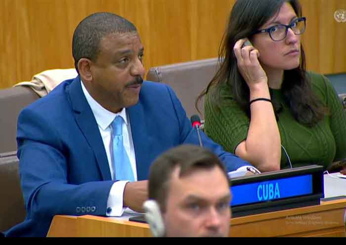  Alternate permanent representative of Cuba to the UN, Yuri Gala
