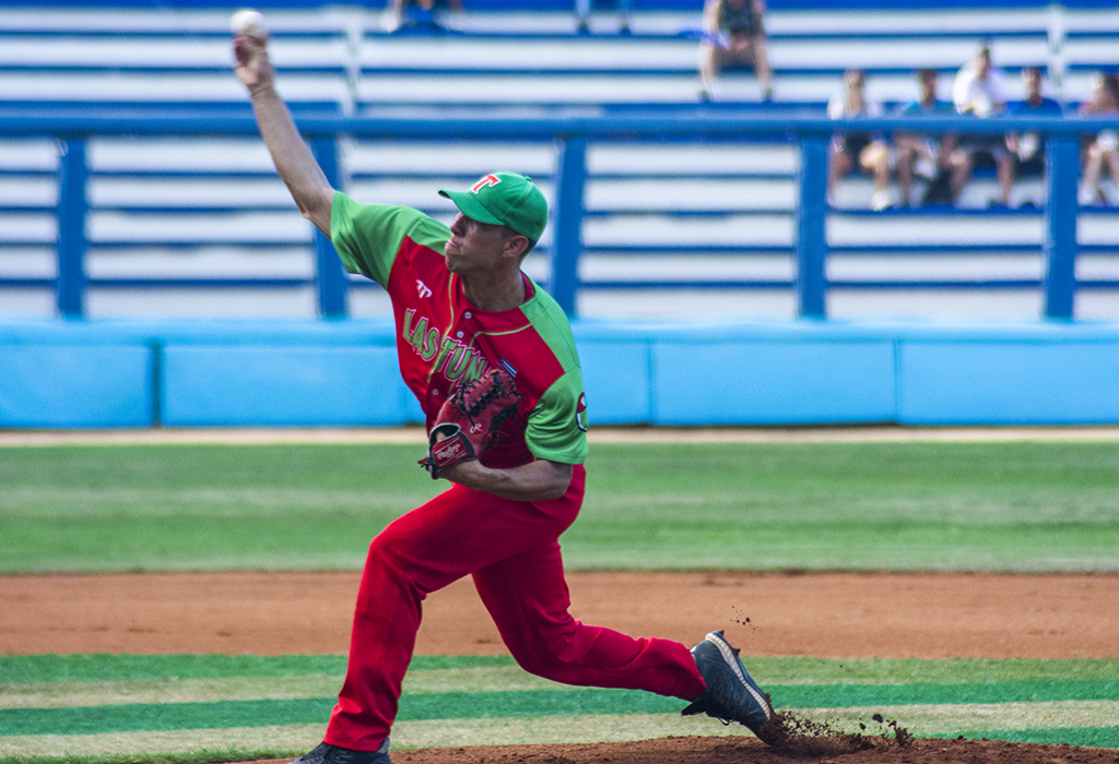 Alejandro Meneses became the leader of the Luberjacks pitching staff.