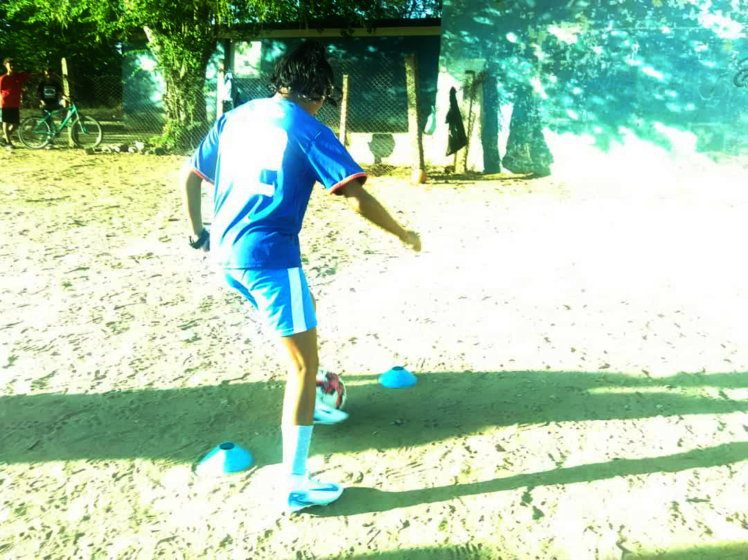 Soccer player Annalie Alonso Gómez.
