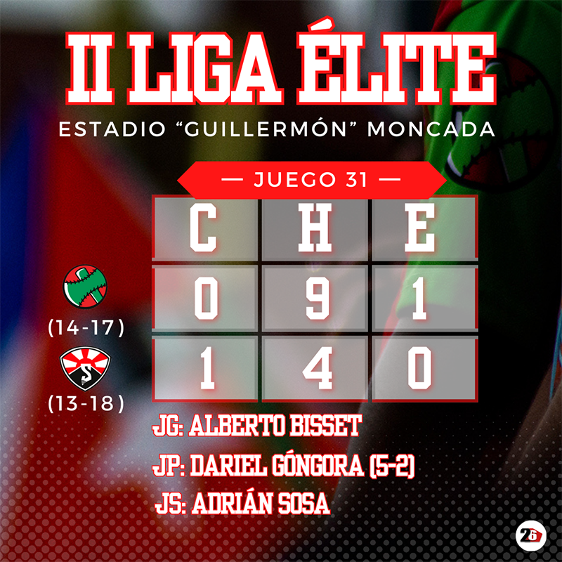 Las TunasVsSantiagoJuego 7