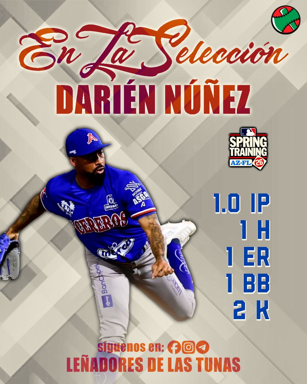 darien lanza preparacion vi clasico beisbol