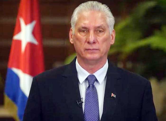 Cuba es víctima de un castigo colectivo prolongado que pretende arrodillar a su pueblo por hambre, enfermedades y duras carencias de insumos básicos, denunció el mandatario cubano