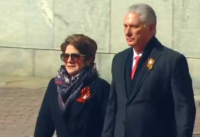 The president is in Russia on an official visit since May 4th.