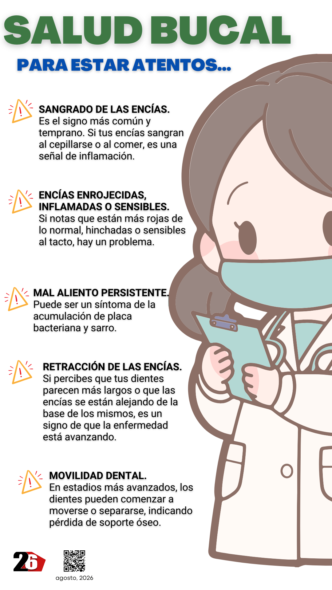 salud bucal infografías