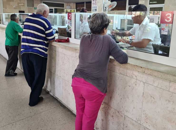 Jubilados y pensionados de Las Tunas pueden acceder al cobro del total de sus chequeras.