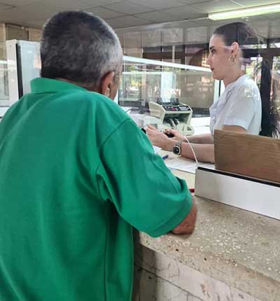 En todas las sucursales se asegura el efectivo necesario para el pago total de las pensiones