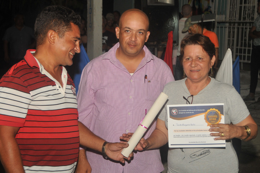 The National Vanguard condition was granted to the municipality 