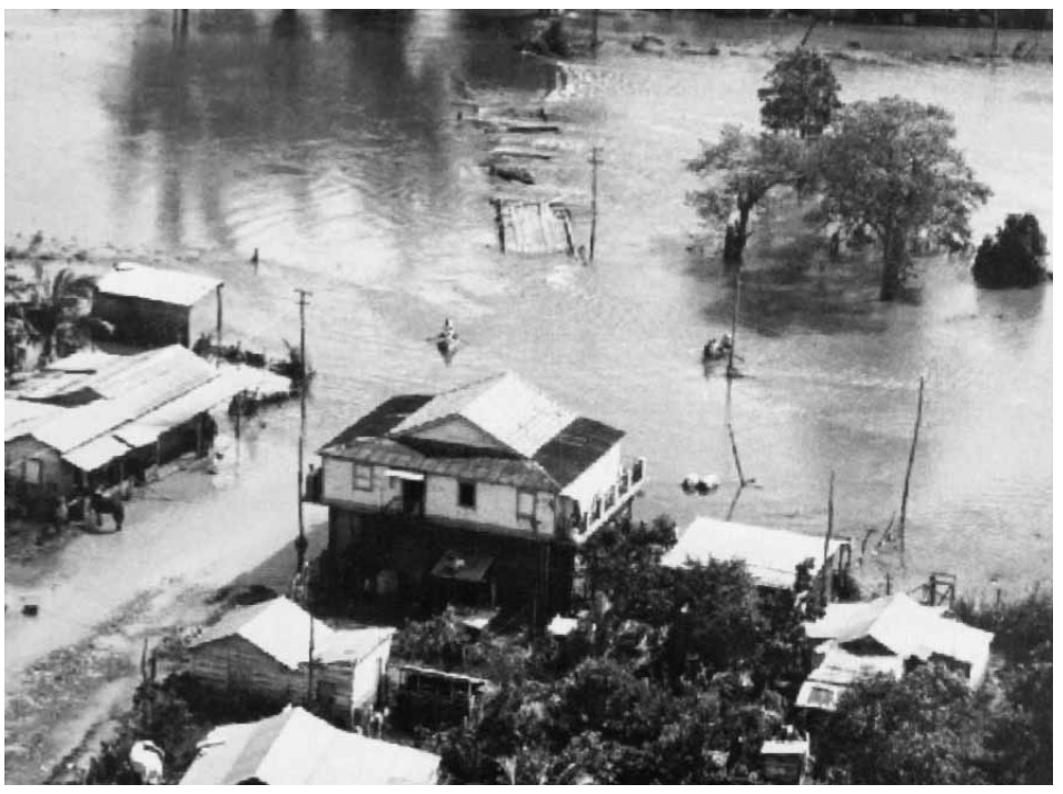 Hurricane Flora, October 1963.