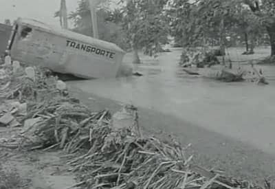 Hurricane Flora, October 1963.