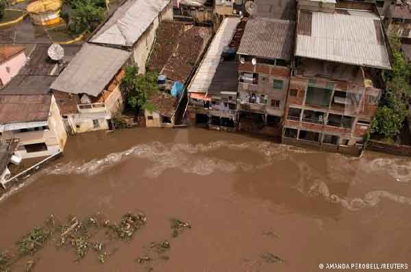 Heavy rains and floods in several Brazilian regions in recent weeks