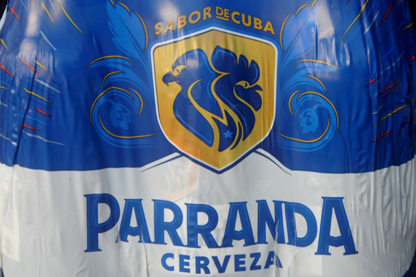 The Parranda beer was presented.