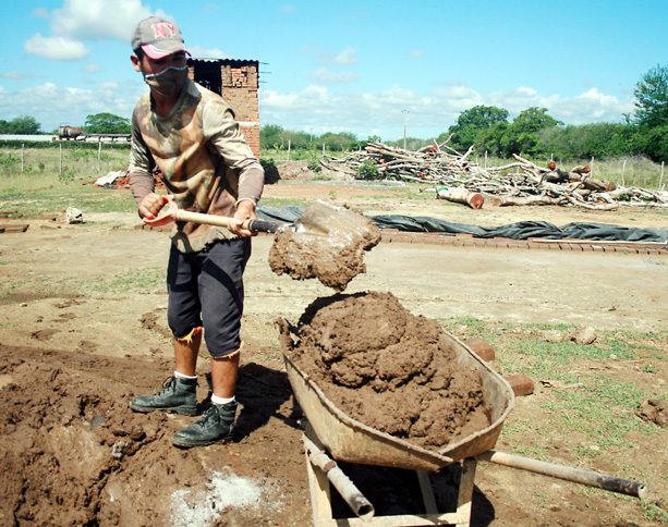 Elimination of dirt floors is another objective.