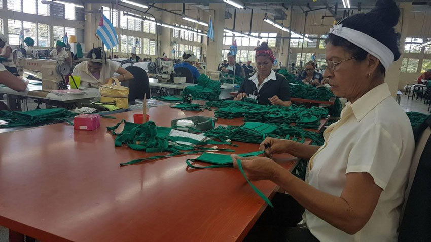Melissa Clothing Company manufactures protective masks