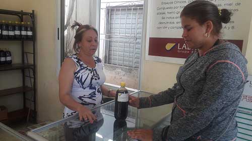 Labiofam sales point in Las Tunas
