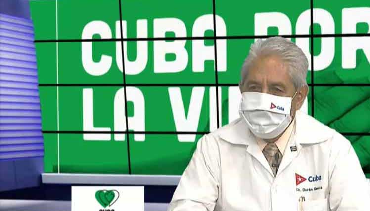 Cuba's Chief Epidemiologist, Dr. Francisco Durán.