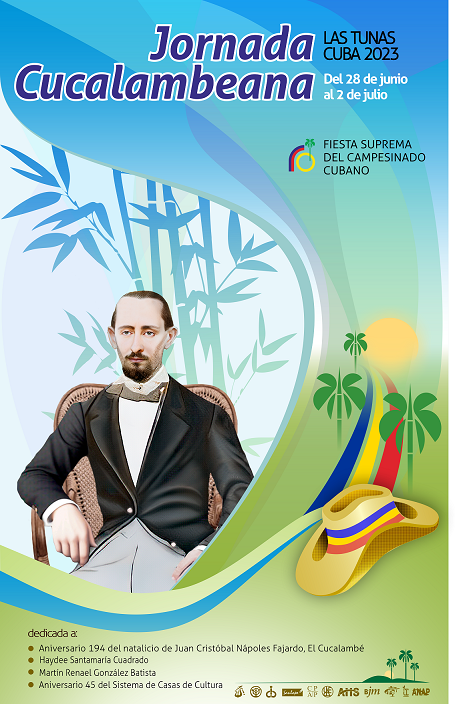 1 Culture poster that identifies Jornada Cuculambina Las Tunas 2023