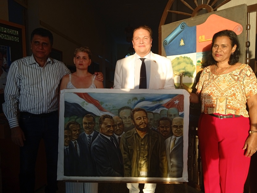 Cultura Embajador de Egipto en Cuba Visita al Museo Provincial Las Tunas 2023 5