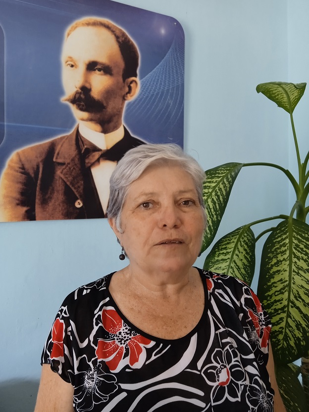 Martha Rodríguez Martínez, former Secretary of the Municipal Assembly of People's Power in Las Tunas. 