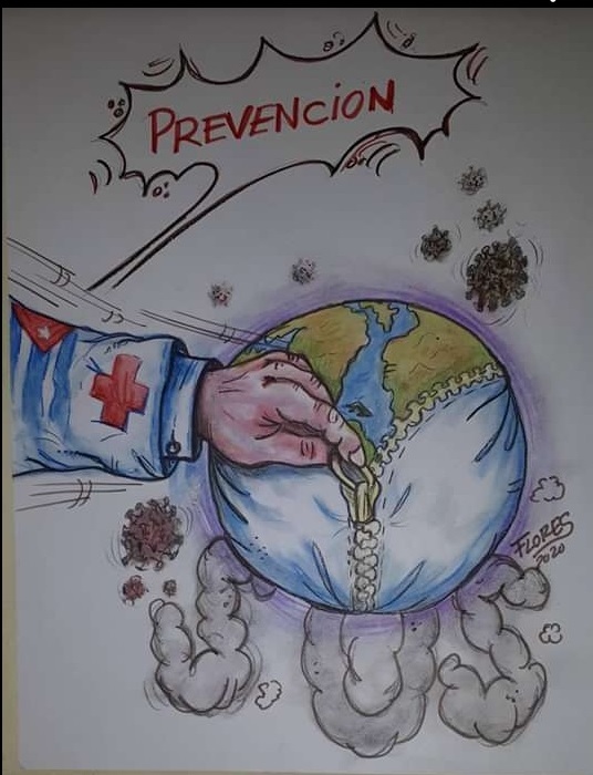 Marcial Flores: The idea is to call on the importance of prevention because there are still people without risk perception.  