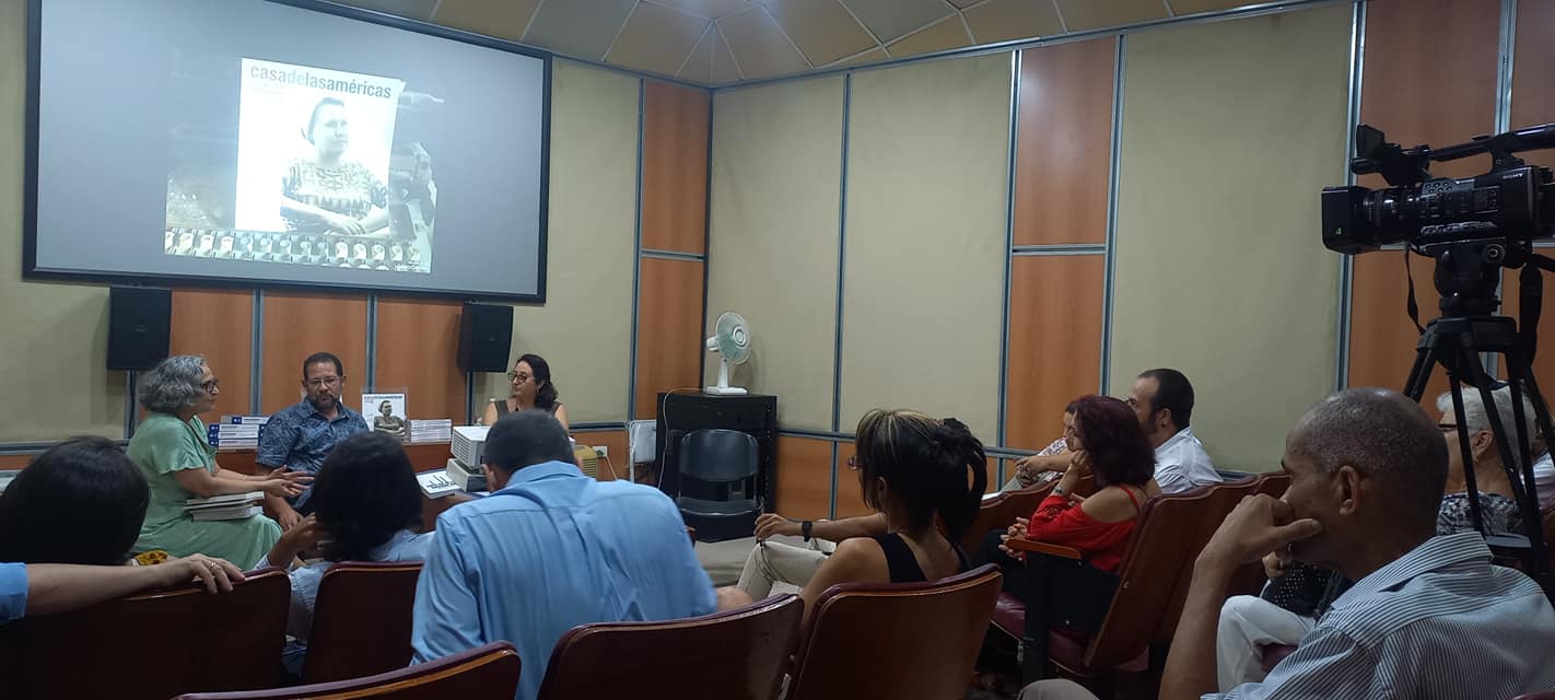 Presentation of book about heroin Haydée Santamaría