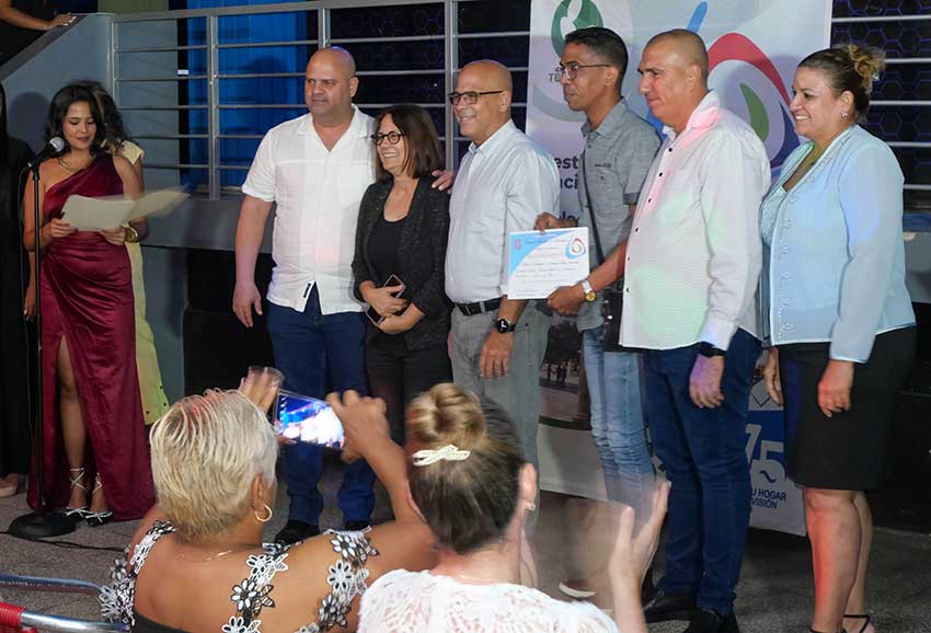 El periodista Gianny López obtuvo varios premios.