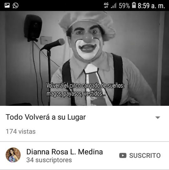 Yuri Rojas, Clown Pedacito 