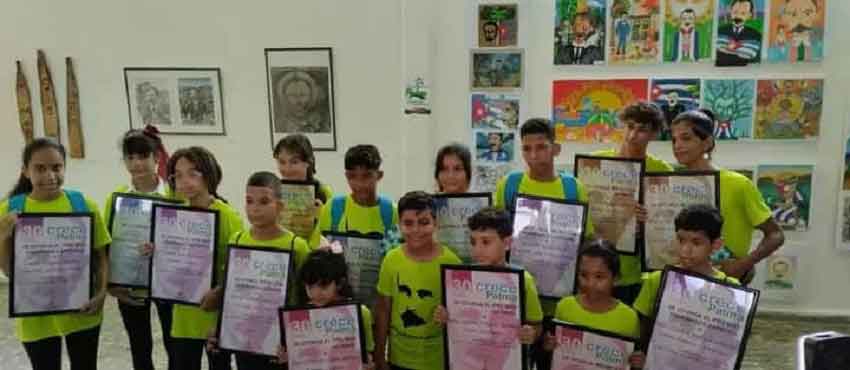 Participantes en el concurso De dónde crece la Palma
