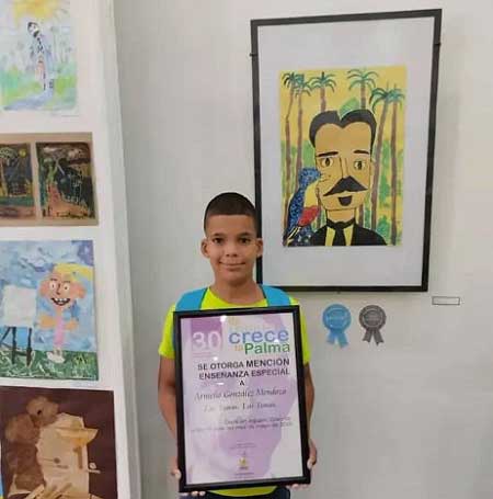 Ganador del concurso De dónde crece la Palma.