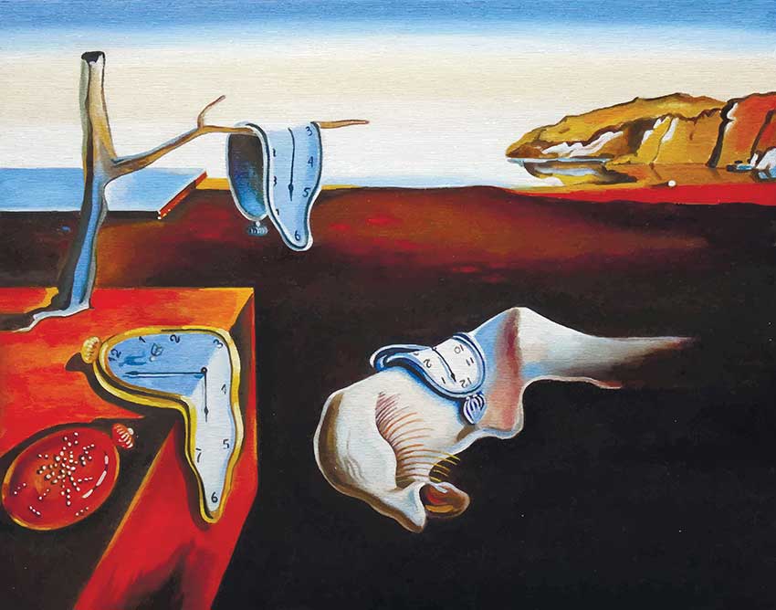 La persistencia de la memoria, de Salvador Dalí.