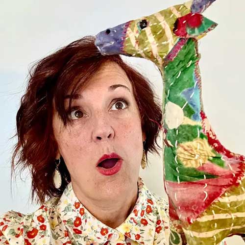 Cantautora Rita Rosa Ruesga.