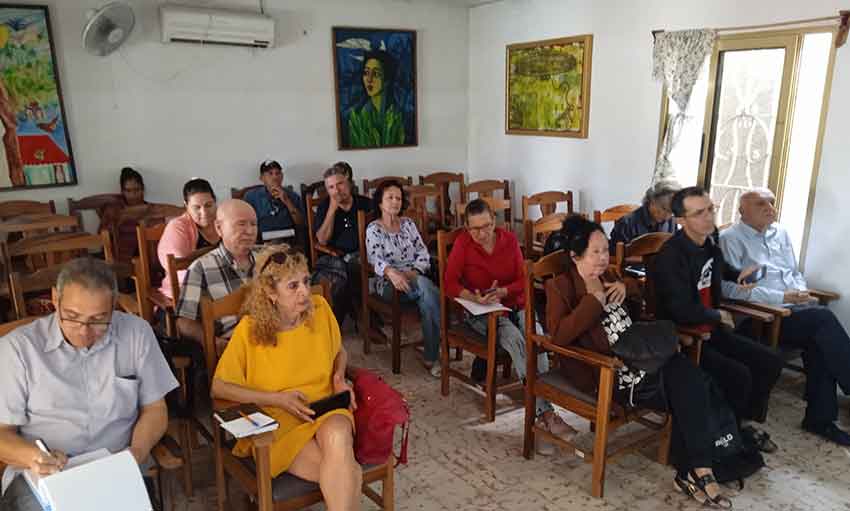 Afiliados tuneros debaten acuerdos de X Congreso Uneac.