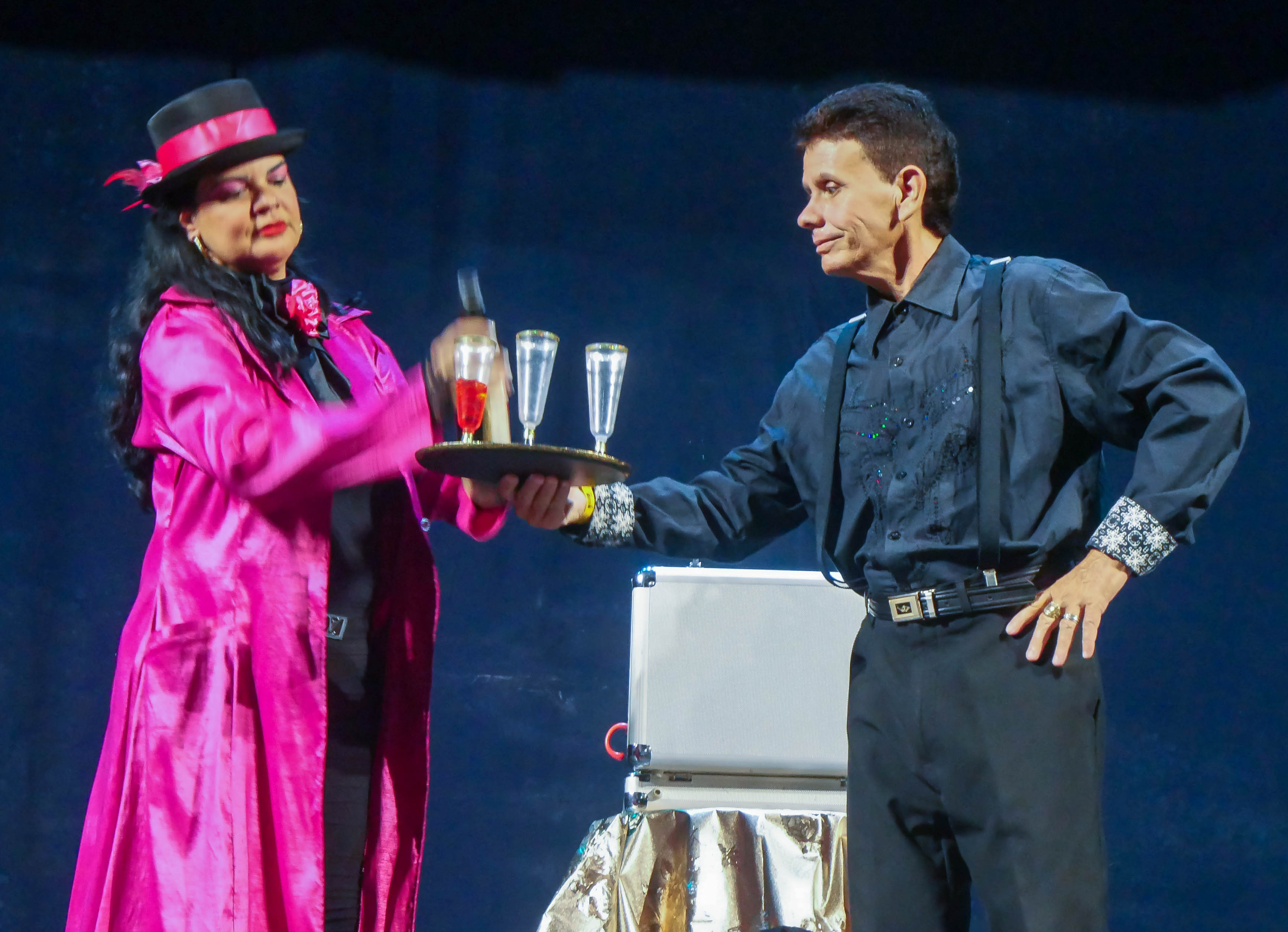 Dúo Javi y Raquel, entre los condecorados.