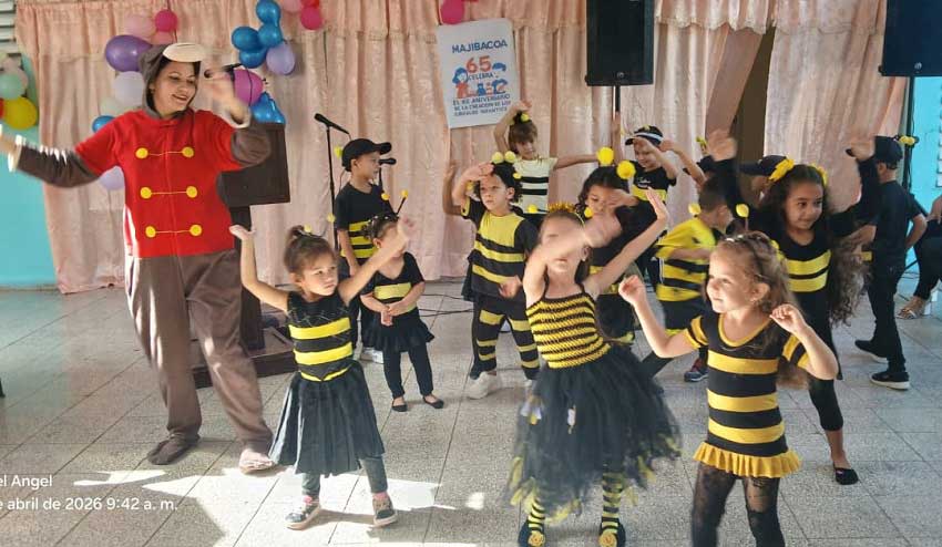 Celebración por el aniversario 65 de la creación de los círculos infantiles en Cuba 