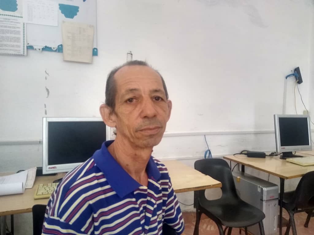 Rafael Enrique Claro, the director of the Luis Augusto Turcios Lima Special Education School 