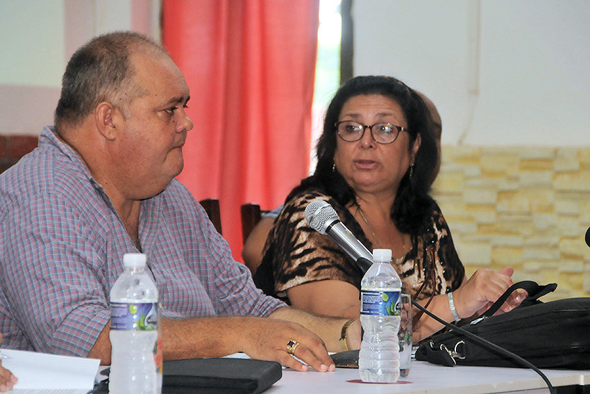 The Vice Minister of Education, Dr. Cira Piñeiro Alonso, attended the preparatory meeting for the new school year in Las Tunas.